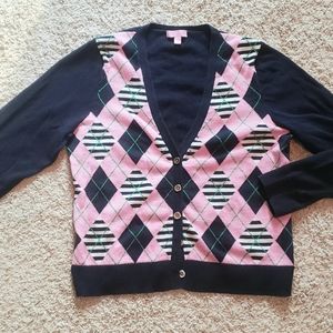 LILLY PULITZER CARDIGAN (XL)